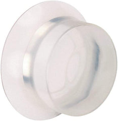 Schneider Electric - Extended Straight Flush Pushbutton Switch Boot - Clear, Round Button - Industrial Tool & Supply