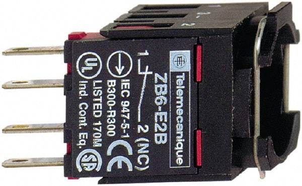 Schneider Electric - Multiple Amp Levels, Electrical Switch Contact Block - Industrial Tool & Supply