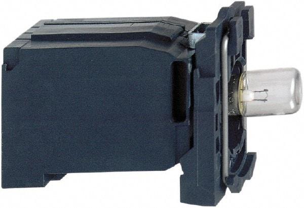 Schneider Electric - 400 VAC at 50/60 Hz Incandescent Indicating Light - Screw Clamp Connector, Vibration Resistant - Industrial Tool & Supply