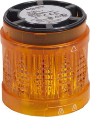 Schneider Electric - LED Lamp, Orange, Steady, Stackable Tower Light Module - 24 VAC/VDC, 40 Milliamp, IP65 Ingress Rating, Base Mount - Industrial Tool & Supply
