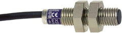 Telemecanique Sensors - PNP, 2.5mm Detection, Cylinder, Inductive Proximity Sensor - 3 Wires, IP67, 12 VDC, 12 VDC, 24 VDC, M8x1 Thread, 33mm Long - Industrial Tool & Supply