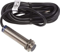 Telemecanique Sensors - 5mm Detection, Cylinder, Inductive Proximity Sensor - 2 Wires, 12 VDC, 12 VDC, 48 VDC, 18mm Wide - Industrial Tool & Supply