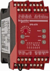 Schneider Electric - Electromechanical Screw Clamp General Purpose Relay - 6 Amp at 24 VDC, 24 VDC, 45mm Wide x 99mm High x 114mm Deep - Industrial Tool & Supply