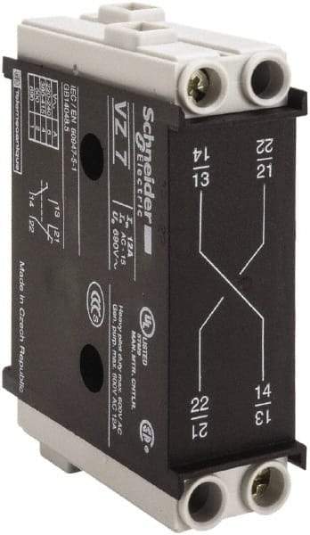 Square D - Starter Auxiliary Contact Block Module - For Use with Tesys Enclosed Starters, VCF & VBF Enclosures - Industrial Tool & Supply