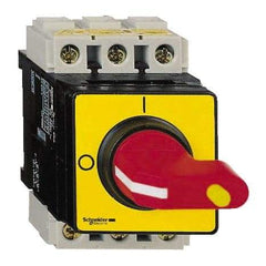 Square D - 690VAC, 3 Pole, 1 & 12, Enclosed Fused Cam & Disconnect Switch - 3NO, 3 Wires - Industrial Tool & Supply