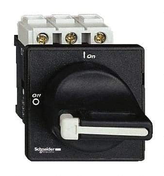 Square D - 690VAC, 3 Pole, 1 & 12, Enclosed Fused Cam & Disconnect Switch - 3NO, 3 Wires - Industrial Tool & Supply