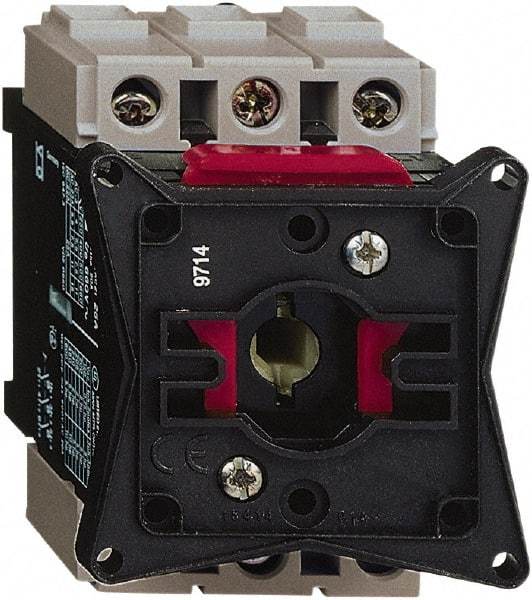 Square D - 3 Phase, 690VAC, 3 Pole, Enclosed Fused Cam & Disconnect Switch - 3NO, 3 Wires - Industrial Tool & Supply