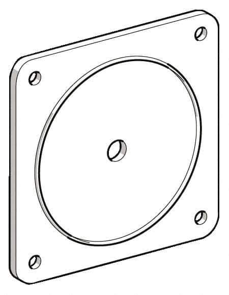 Schneider Electric - Cam and Disconnect Switch Gasket - For Use with 60 x 60mm Front Plate & Front Mounting Cam Switches, K1 Switches, K2 Switches - Industrial Tool & Supply
