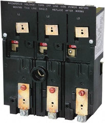 Square D - 1 & 3 Phase, 600VAC, 1 Pole, 0-1, Open Nonfused Cam & Disconnect Switch - 1 Wire - Industrial Tool & Supply