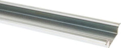 Schneider Electric - 78.8 Inch Long x 2.95 Inch Wide x 0.59 Inch High x Zinc Plated Steel DIN Rail - 2mm Thick - Industrial Tool & Supply