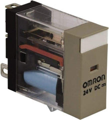 Schneider Electric - Electromechanical Plug-in General Purpose Relay - 10 Amp at 24 VDC, SPDT, 24 VDC - Industrial Tool & Supply