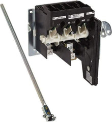 Square D - 1 & 3 Phase, 600VAC, 3 Pole, 1, 4, 12, 3R & 4X, Open Nonfused Cam & Disconnect Switch - 3 Wires - Industrial Tool & Supply