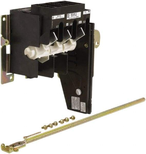 Square D - 1 & 3 Phase, 600VAC, 3 Pole, 1, 4, 12, 3R & 4X, Open Nonfused Cam & Disconnect Switch - 3 Wires - Industrial Tool & Supply