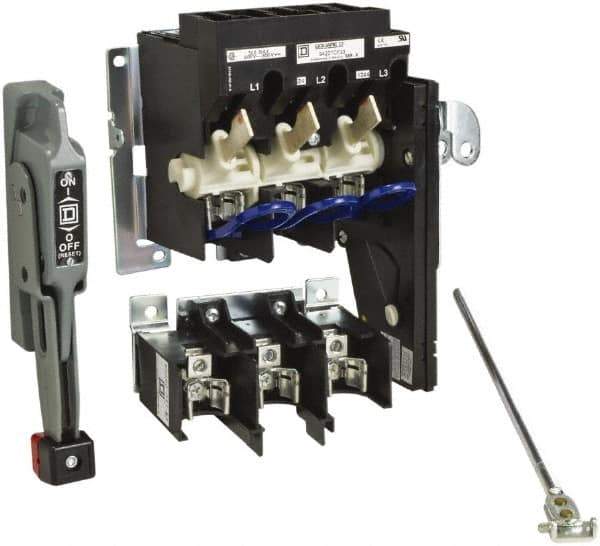 Square D - Disconnect Switch Handle - For Use with GS2 Fusible and LK4 Nonfusible Disconnect Switches - Industrial Tool & Supply