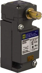 Square D - DPDT, 2NC/2NO, 600 Volt Screw Terminal, Rotary Head Actuator, General Purpose Limit Switch - 1, 2, 4, 6, 12, 13, 6P NEMA Rating, IP67 IPR Rating - Industrial Tool & Supply