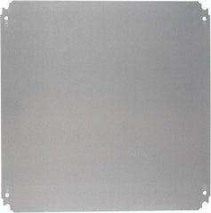 Schneider Electric - Electrical Enclosure Steel Mounting Plate - For Use with 800 (H) x 800 (W) Floor Standing Enclosure, RoHS Compliant, Includes Mounting Hardware & Mounting Plate - Industrial Tool & Supply