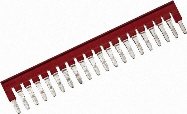 Schneider Electric - Terminal Block Plug-In Bridge - Use with NSYT Terminal Blocks - Industrial Tool & Supply