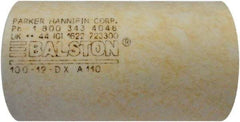 Parker - Replacement Filter Element - 0.01 µ Rating, 7" High, For Use with Parker 8312 Filter Series - Industrial Tool & Supply