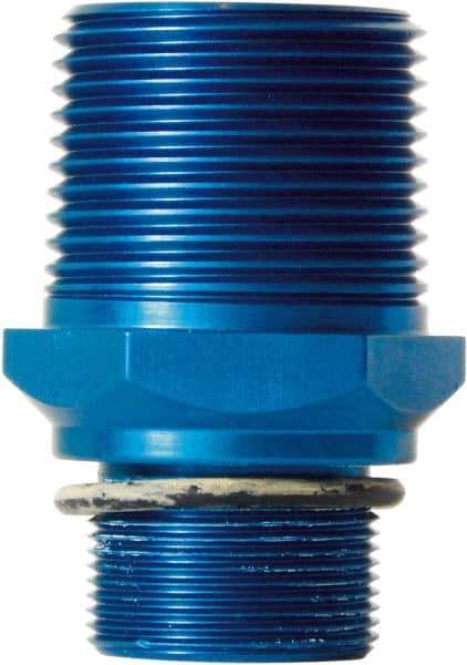 Parker - 1 NPT Air Compressor Vacuum Pump to Filter Adapter - 2.19" High, Use with Welch Pump Models #1376, 8925 - Industrial Tool & Supply