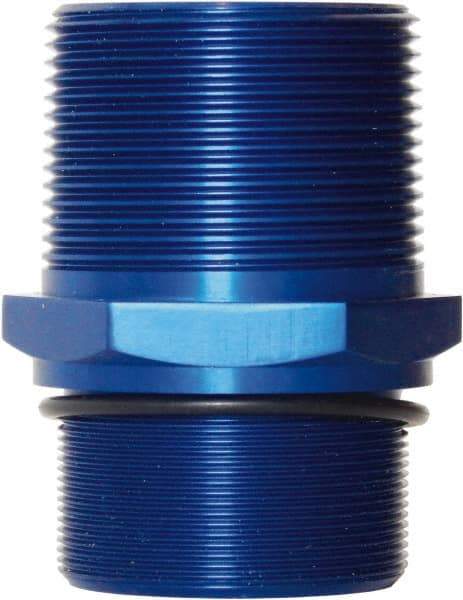 Parker - 1 NPT Air Compressor Vacuum Pump to Filter Adapter - 2.3" High, Use with Welch Pump Models #1397 - Industrial Tool & Supply