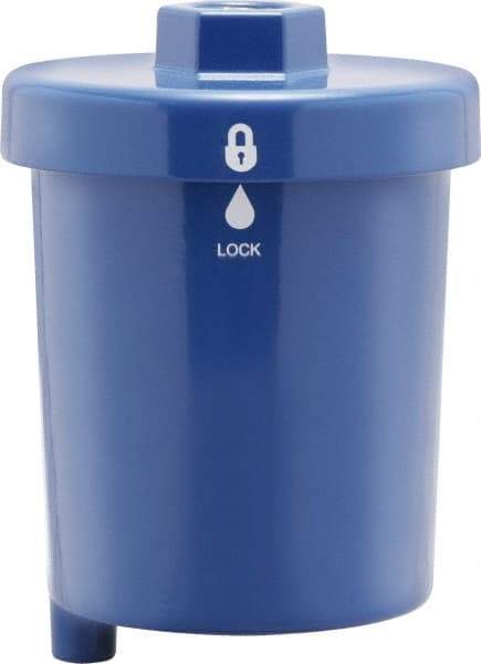 Parker - 3/4 NPT Air Compressor Exhaust Filter - 9 CFM, 15 psi, 3.95" Diam x 5.13" High, Use with Welch Pump Models #1402, 8912, 8917 - Industrial Tool & Supply