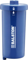 Parker - 3/4 NPT Air Compressor Exhaust Filter - 15 CFM, 15 psi, 3.95" Diam x 8.13" High, Use with Welch Pump Models #1376, 8925 - Industrial Tool & Supply