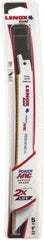 Lenox - 8" Long x 3/4" Thick, Bi-Metal Reciprocating Saw Blade - Tapered Profile, 18 TPI, Toothed Edge, Universal Shank - Industrial Tool & Supply