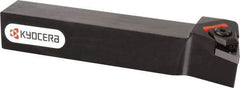 Kyocera - WTKN, Left Hand Cut, 75° Lead Angle, 20mm Shank Height x 20mm Shank Width, Negative Rake Indexable Turning Toolholder - 125mm OAL, TN.. 33.. Insert Compatibility, Series WTKN - Industrial Tool & Supply