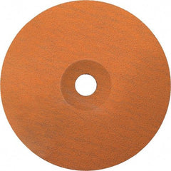WALTER Surface Technologies - 7" Diam 7/8" Hole 80 Grit Fiber Disc - Ceramic, Series 15-X, Coolcut XX - Industrial Tool & Supply