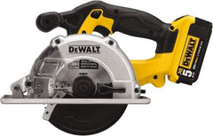 DeWALT - 20 Volt, 5-1/2" Blade, Cordless Circular Saw - 3,700 RPM, 2 Lithium-Ion Batteries Included - Industrial Tool & Supply