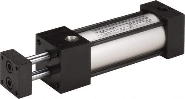 Norgren - 6" Stroke x 1-1/8" Bore Double Acting Air Cylinder - 1/8 Port, 150 Max psi, -20 to 200°F - Industrial Tool & Supply