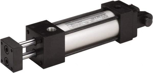Norgren - 4" Stroke x 1-1/2" Bore Double Acting Air Cylinder - 1/4 Port, 250 Max psi, -20 to 200°F - Industrial Tool & Supply