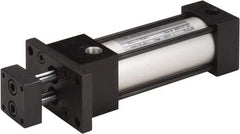 Norgren - 4" Stroke x 2-1/2" Bore Double Acting Air Cylinder - 1/4 Port, 250 Max psi, -20 to 200°F - Industrial Tool & Supply