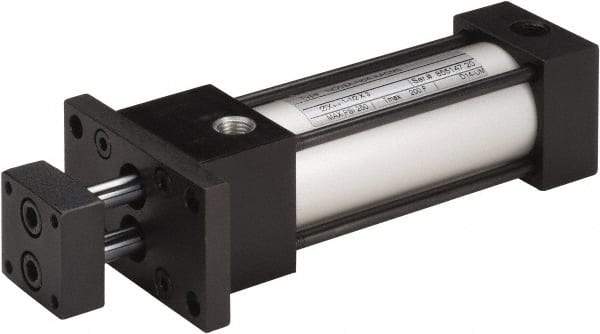 Norgren - 3" Stroke x 1-1/2" Bore Double Acting Air Cylinder - 1/4 Port, 250 Max psi, -20 to 200°F - Industrial Tool & Supply