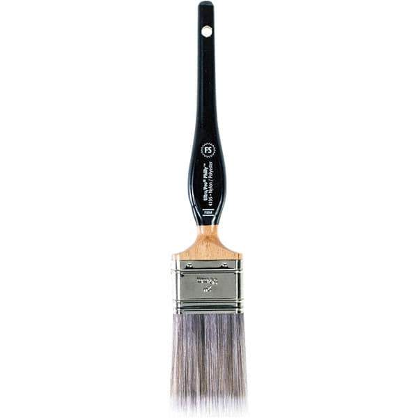 Wooster Brush - 2" Flat Nylon/Polyester Sash Brush - 2-15/16" Bristle Length, 7.31" Wood Kaiser Handle - Industrial Tool & Supply