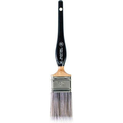 Wooster Brush - 2" Flat Nylon/Polyester Sash Brush - 2-15/16" Bristle Length, 7.31" Wood Kaiser Handle - Industrial Tool & Supply