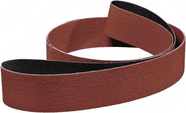 3M - 2" Wide x 48" OAL, 80 Grit, Ceramic Abrasive Belt - Ceramic, Coated, Cloth Backing, Series 963G - Industrial Tool & Supply