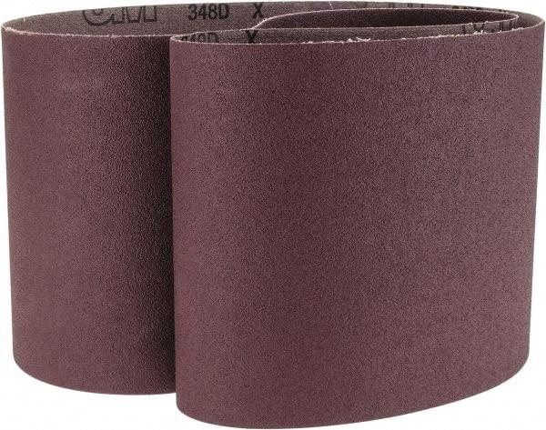 3M - 6" Wide x 48" OAL, 80 Grit, Aluminum Oxide Abrasive Belt - Aluminum Oxide, Coated, Cloth Backing, Series 341D - Industrial Tool & Supply