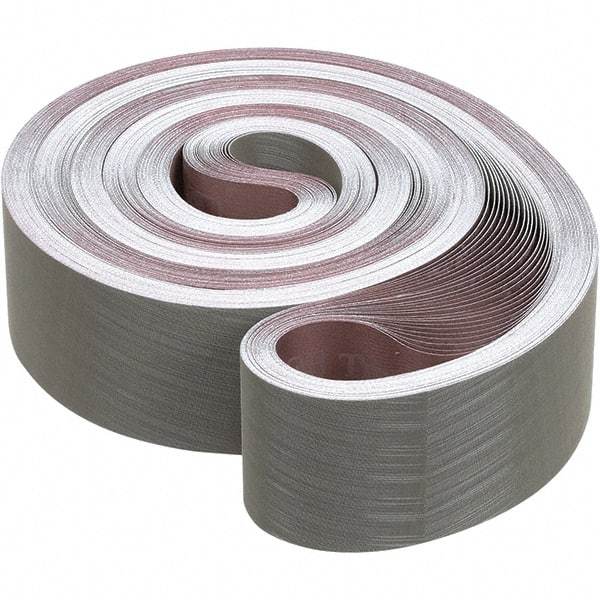 3M - 3" Wide x 132" OAL, A30 Grit, Aluminum Oxide Abrasive Belt - Aluminum Oxide, Coated, Cloth Backing, Wet, Series 307EA - Industrial Tool & Supply