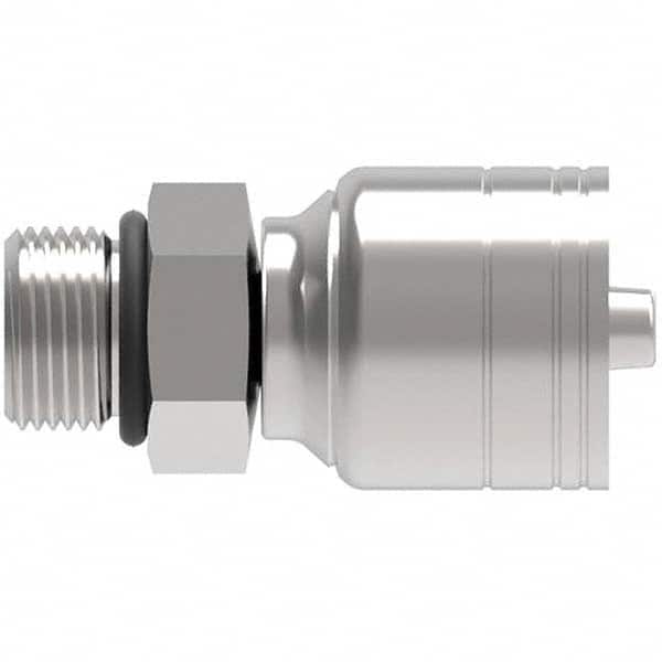 Eaton - Hydraulic Hose Fittings & Couplings Type: Male Straight Thread O-Ring Hose Diameter: 7/16 (Inch) - Industrial Tool & Supply