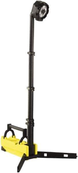 Streamlight - 12 VDC & 120 VAC, 3 Watt, Cordless, LED Portable Handheld Work Light - 1 Head, 5,300 & 2,500 & 1,300 Lumens, Plastic, 22" Long x 6-1/2" Wide x 11" High - Industrial Tool & Supply