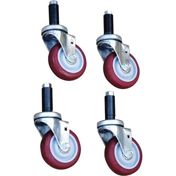 Vestil - Specialty Casters Type: Work Platform Style: Swivel - Industrial Tool & Supply
