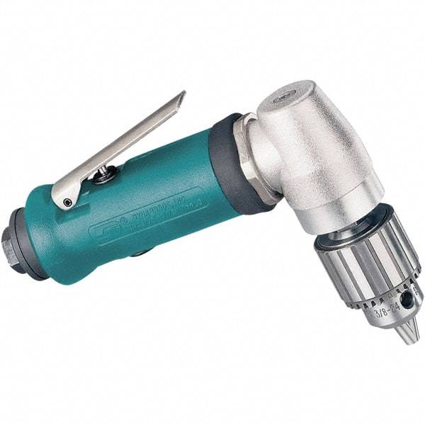 Dynabrade - 1/4" Keyed Chuck - Inline Handle, 15,000 RPM, 0.4 hp, 90 psi - Industrial Tool & Supply