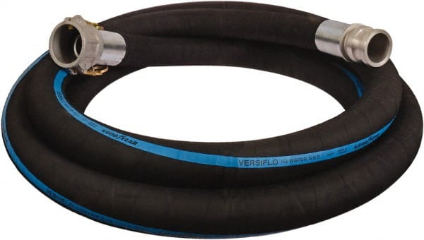 Continental ContiTech - Liquid Suction & Discharge Hose Inside Diameter (Inch): 1-1/2 Length (Feet): 1 - Industrial Tool & Supply