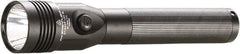 Streamlight - White LED Bulb, 800 Lumens, Industrial/Tactical Flashlight - Black Aluminum Body, 1 AA NiMH Battery Included - Industrial Tool & Supply