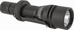 Streamlight - White LED Bulb, 200 Lumens, Industrial/Tactical Flashlight - Black Aluminum Body, 2 CR123A Lithium Batteries Included - Industrial Tool & Supply