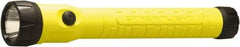 Streamlight - White LED Bulb, 130 Lumens, Industrial/Tactical Flashlight - Yellow Plastic Body, 1 4.8 V\xB6Sub-C Battery Included - Industrial Tool & Supply