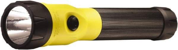 Streamlight - White LED Bulb, 385 Lumens, Industrial/Tactical Flashlight - Yellow Plastic Body, 1 AA Battery Included - Industrial Tool & Supply