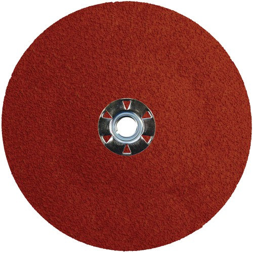 7X5/8-11 24G CER RESIN FIBER DISC - Industrial Tool & Supply