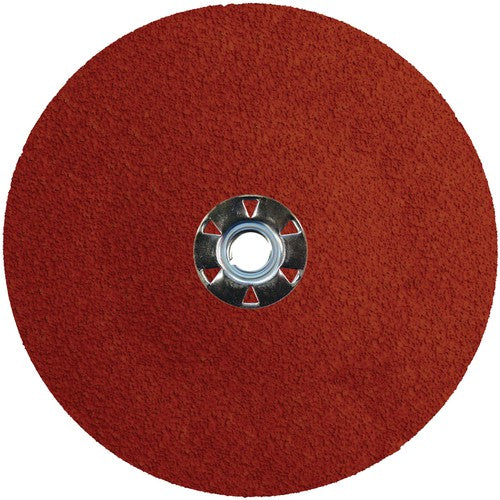 7X5/8-11 36G CER RESIN FIBER DISC - Industrial Tool & Supply